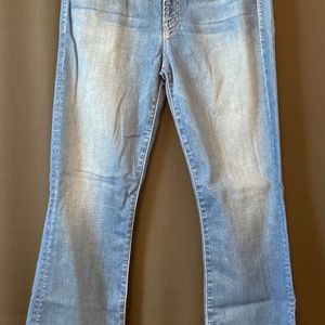 MOTHER  The Hustler Ankle Fray SIZE 30